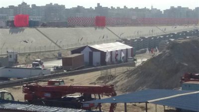 بالصور.. انتهاء التجهيزات الخاصة بمؤتمر الشباب بالإسماعيلية