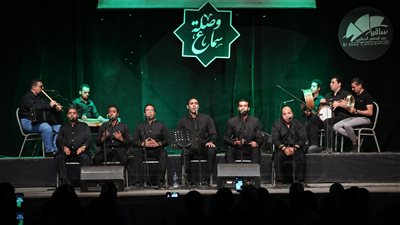 «وصلة سماع» تتألق في بالإنشاد في «ساقية الصاوي» (صور)
