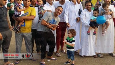 بالصور.. حارس «الشمس» يقضي إجازة العيد بالشرقية