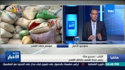مجدي ملك: السعة التخزينية للقمح وصلت لـ4 ملايين و200 ألف طن