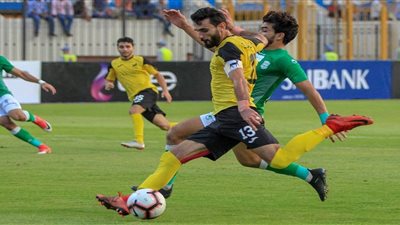 الاتحاد السكندري يتعادل مع دجلة 1-1 بالشوط الأول
