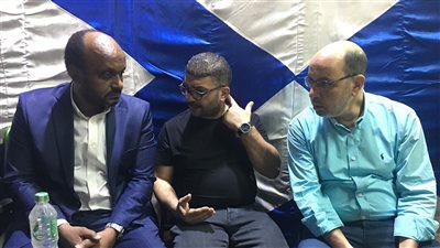 إسماعيل يوسف وطارق يحيى وشيكابالا في ذكرى الأربعين للطفل أدهم الكيكي 