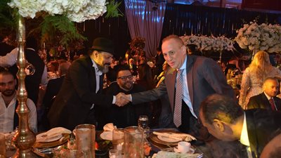 حسام صبري في حفل زفاف مريم قورة (صور)