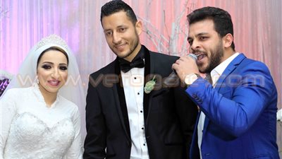 بالصور.. «رشاد ومتقال» يتألقان في حفل زفاف نجل رئيس نقابة النقل البري