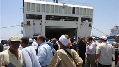 ميناء نويبع يستقبل 948 راكبا بينهم 44 معتمرا