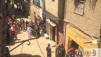 بالصور.. مصرع شخص تحت أنقاض منزله أثناء تنقيبه عن الآثار في الشرقية