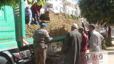 بالصور.. استكمال تطوير حديقة الميدان الإبراهيمي في كفر الشيخ