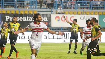 الزمالك يبحث عن الهدف الثالث أمام المقاولون بعد مرور 75 دقيقة