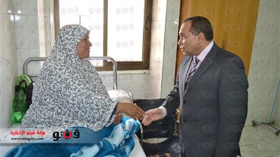 نزلاء مستشفيات الإسماعيلية يقدمون الشكر للمحافظ
