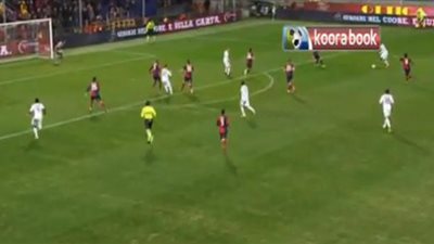 بالفيديو.. ميلان يستعد لبرشلونة بهدفين فى شباك جنوة