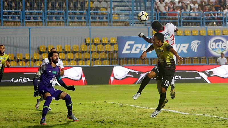 مباراة الزمالك والمقاولون