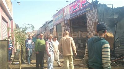 رئيس حي شرق شبرا الخيمة: انتهاء إزالة آثار حريق سوق السيراميك