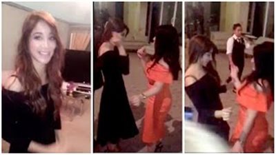 بالفيديو.. أسيل عمران تشعل عيد ميلاد صديقتها بـ«وصلة رقص»