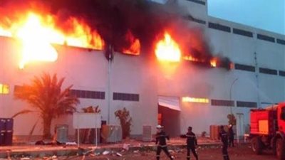 السيطرة على حريق بمصنع مطهرات طبية في القليوبية