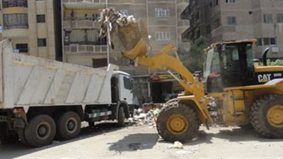 رفع 19 ألف طن من مخلفات الحدائق والذبح