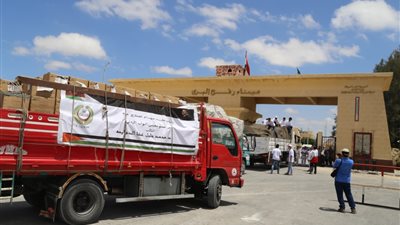 إدخال 8000 كرتونة مواد غذائية إلى قطاع غزة