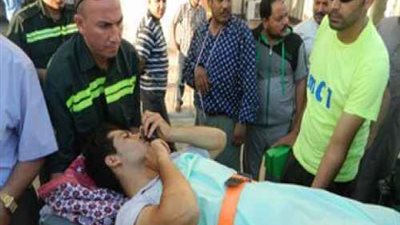 استقبال 7 حالات من المصابين الفلسطينيين