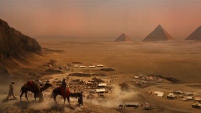 بالفيديو.. أهرامات الجيزة في إعلان الجزء الثالث من «night at museum»