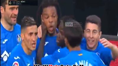 فالنسيا يتأخر بهدف أمام خيتافي في الشوط الأول (فيديو)