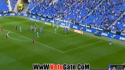 إيبار يتقدم بهدف أمام إسبانيول في الشوط الأول (فيديو)