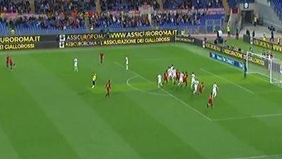 روما يفوز على جنوي 2/1 بالدوري الإيطالي (فيديو)