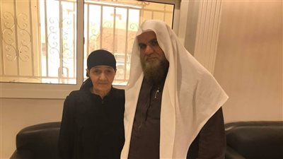 أول صور للحاجة سعدية من محبسها بالسعودية