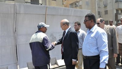 محافظ الجيزة يقود حملة مكبرة لإزالة الإشغالات