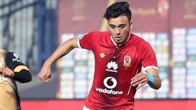 صلاح محسن ينتظم في مران الأهلي اليوم