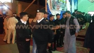 لجنة الإدارة العامة للمرور تعاين موقع حادث أبورديس بسيناء