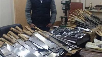 ضبط ورشة «حنكش» لتصنيع السلاح بشبرا الخيمة