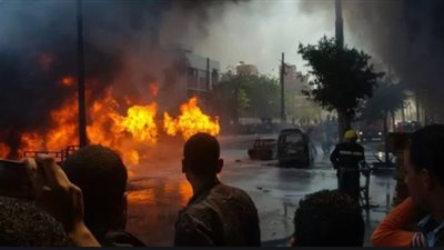 الاستماع لأقوال سائق في حريق سيارة محملة بالمواد البترولية بالجيزة