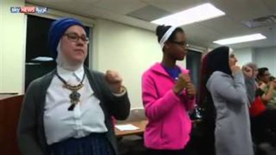 بالفيديو.. مصرية تدرب «مسلمات أمريكا» على «الدفاع عن النفس»