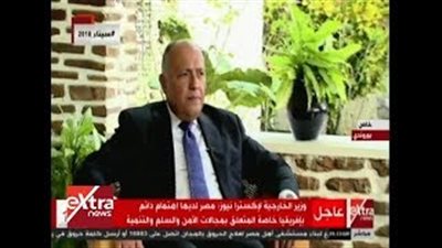 وزير الخارجية: البنية الأساسية عقبة أمام التبادل التجاري في أفريقيا