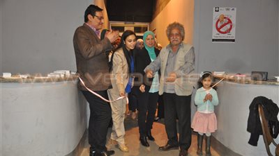 بالصور.. ساقية الصاوى تفتتح معرضي «ماوراء الكلمة ورشة لون‎»