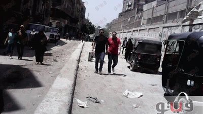 عودة الحياة لطبيعتها بالقرب من مترو فيصل عقب مقتل أمين شرطة