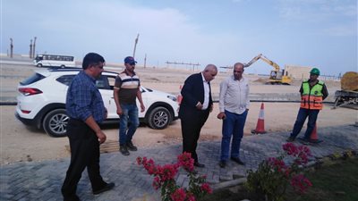للمرة الثانية خلال أسبوع.. مسئولو المجتمعات العمرانية يتفقدون مشروعات المنصورة الجديدة