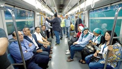 ارتفاع عدد ركاب المترو على الخط الثالث بعد تشغيل 