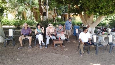 وفد سياحي من 3 دول يزور المناطق الأثرية في المنيا (صور)