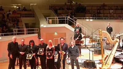 سفير مصر بألمانيا يعلق على تسلم وزيرة الثقافة جائزة «جاز ميوزك أورد»