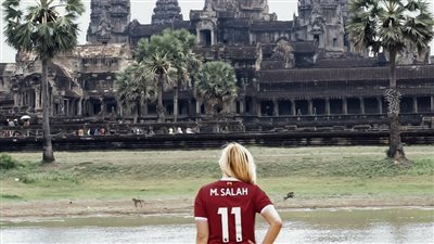 عاشقة الفرعون: بفضل «صلاح» أصبحت فيروس في العالم العربي (صور)