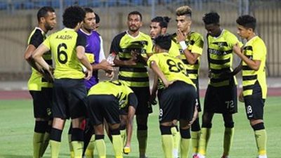 وادي دجلة يتقدم على المقاصة بهدفين في الشوط الأول