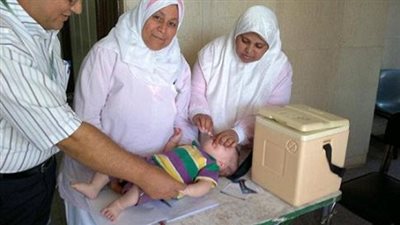 اليوم.. حملة تطعيم ضد شلل الأطفال بالقليوبية
