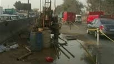 تكدس مروري وإصابات في تصادم 7 سيارات على كوبري قها بسبب الأمطار