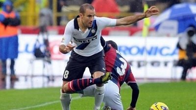 «إنتر ميلان» يتعادل سلبيا مع «بولونيا» بالشوط الأول