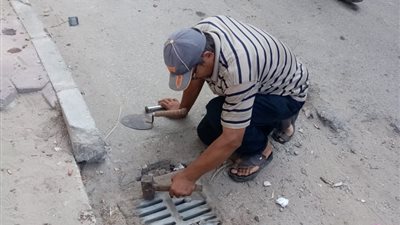 طوارئ في جهاز دمياط الجديدة تحسبا لسقوط أمطار (صور)