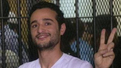 نيابة النقض توصي بتأييد حبس «دومة» 3 سنوات في «إهانة القضاء»