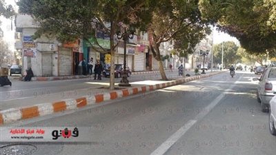 شوارع قنا خالية من تظاهرات 