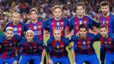 برشلونة كامل العدد في لقاء نهائي الكأس أمام إشبيلية