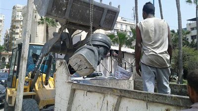 آثار الإسكندرية: تماثيل الخالدين والميادين غير مسجلة