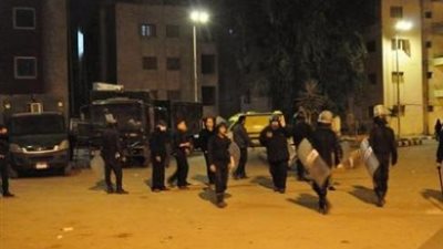 الأمن ينتشر في شوارع مصر الجديدة ومدينة نصر مع بدء سريان حظر التجوال